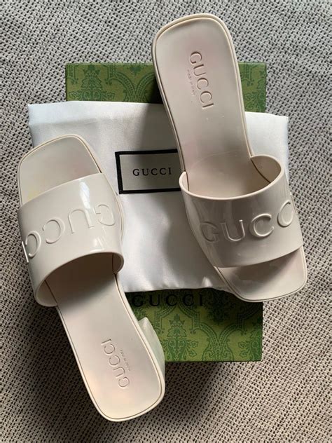 gucci jelly slides|gucci slides clearance.